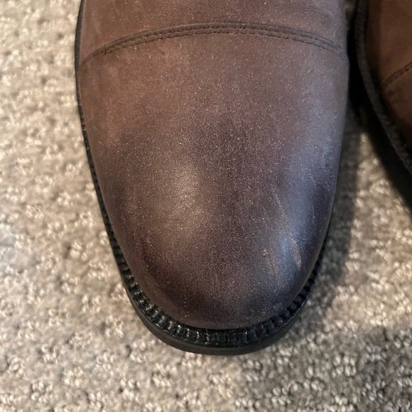 Cole Haan manmade waterproof espresso leather boots - Picture 10 of 10